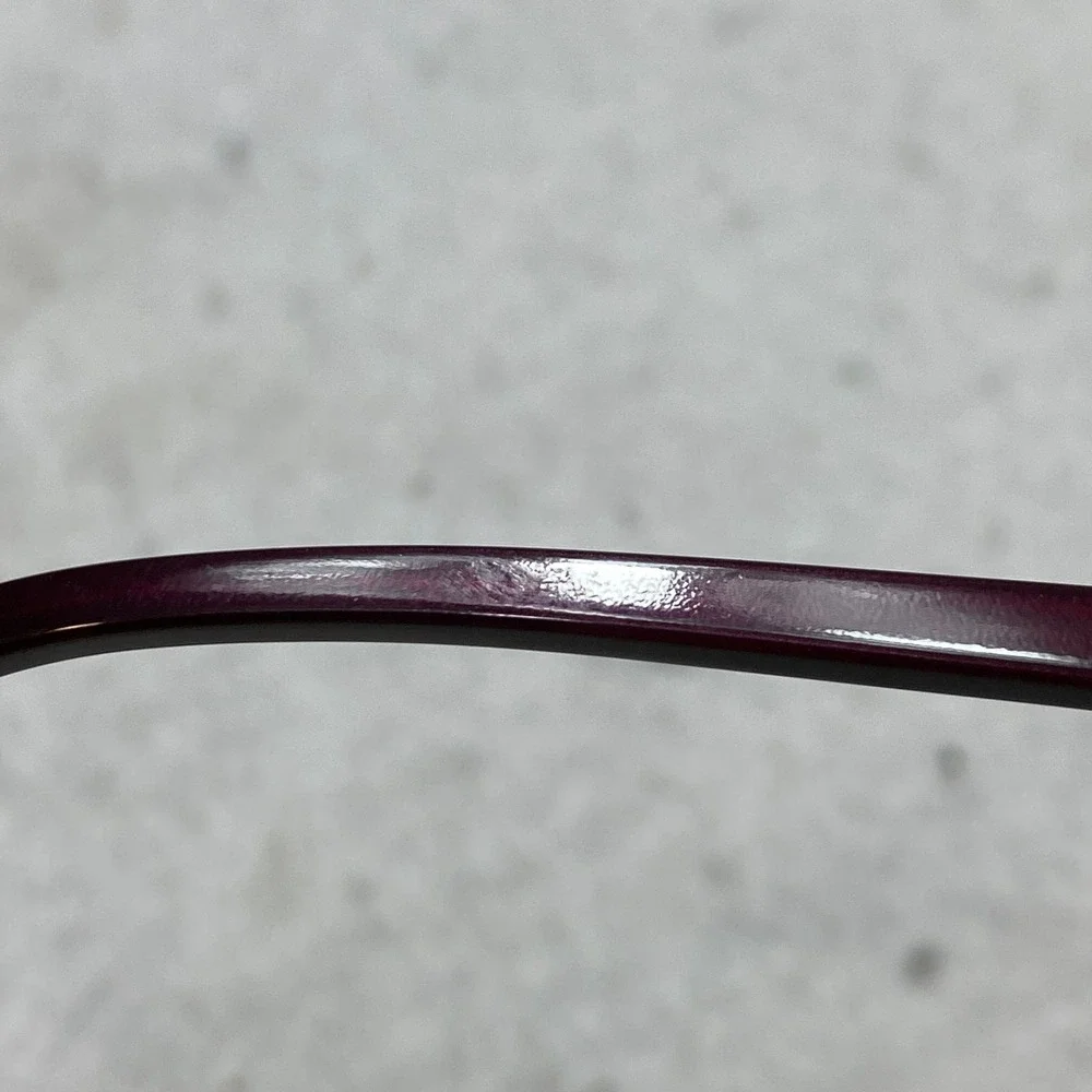 Kate Spade Averil 0RU6 Eyeglasses Womens Burgundy Rectangular 135mm